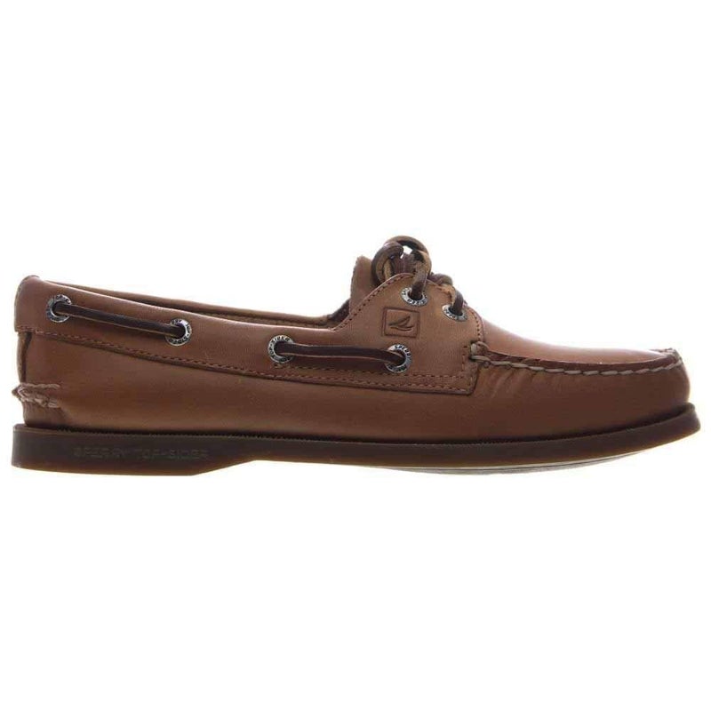 Sperry Womens A/O 2-Eye Boat Shoe, Tan, 6.5 - Image 4