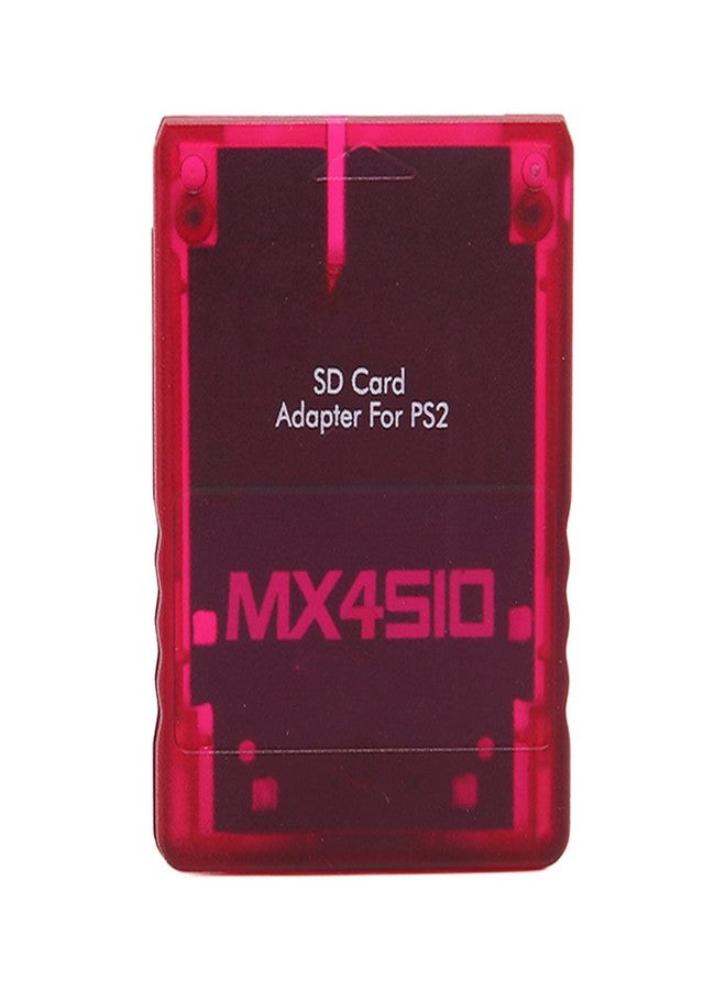 Zunate MX4SIO SIO2SD Reader Adapter, Hand Made Stable Replacement MX4SIO TF Adapter for (Red) - Image 1