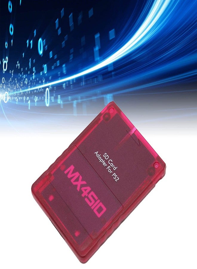 Zunate MX4SIO SIO2SD Reader Adapter, Hand Made Stable Replacement MX4SIO TF Adapter for (Red) - Image 5