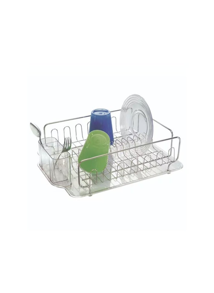 InterDesign - Forma Lupe Drainer 2 Clear - Image 1