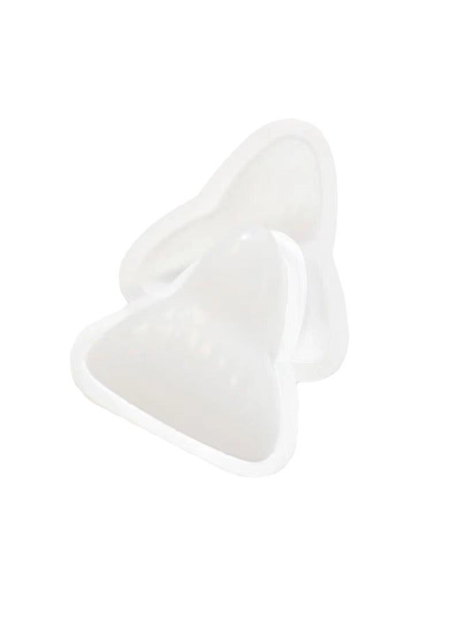 Triangle Crystal Zongzi Mould Net Red Ice Zongzi Mould Food Grade Triangle Coix Rice Zongzi Special Durian Ice Zongzi-Specifications:2000-Color:Transparent - Image 5