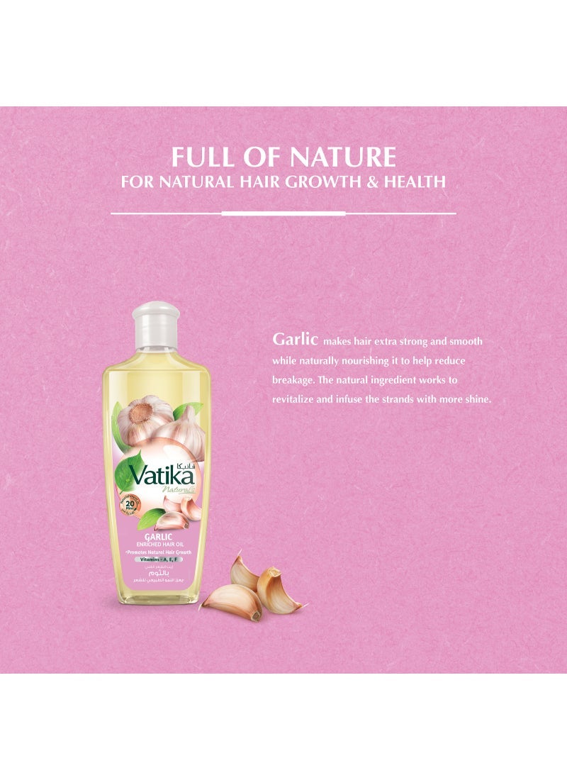 Dabur Garlic Hair Oil 300ml - Image 5