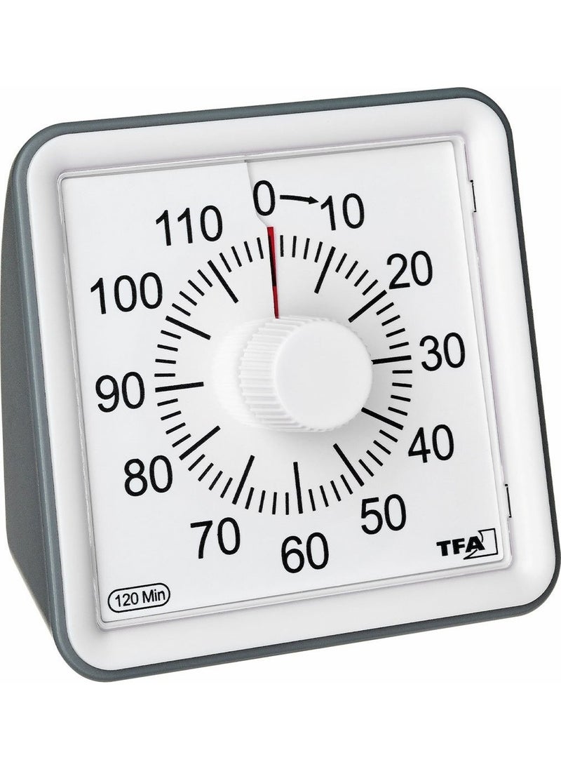 TFA - Dostmann "visual" Alarm Timer Countdown Device 120 Min TM832.2062.10 - Image 1