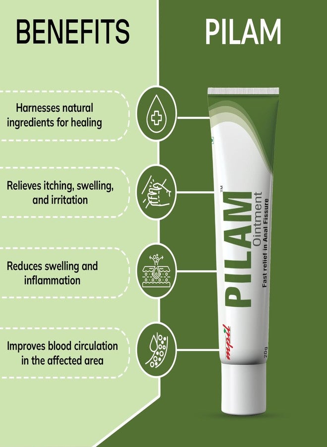 MPIL PILAM OINTMENT for Hemorrhoids, for Internal and External Piles pack of 1 - Image 5