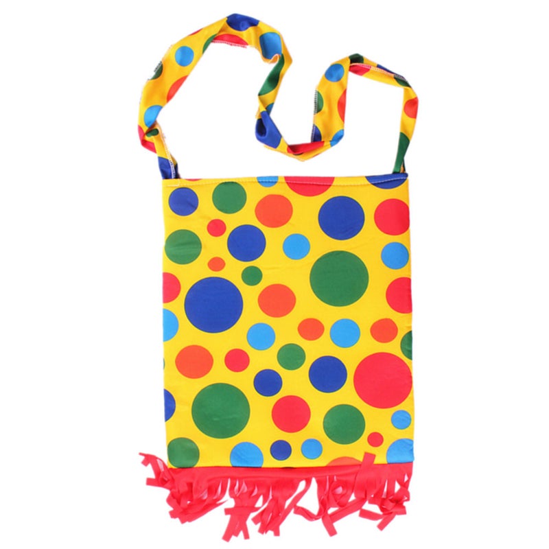 Funny Hat Clown Hat Bow Tie Backpack Oil Color Glasses Wig Mask Clown Shoes Dress Up Accessories - Image 5
