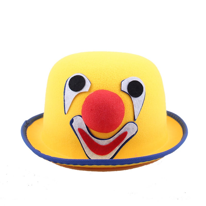Funny Hat Clown Hat Bow Tie Backpack Oil Color Glasses Wig Mask Clown Shoes Dress Up Accessories - Image 4