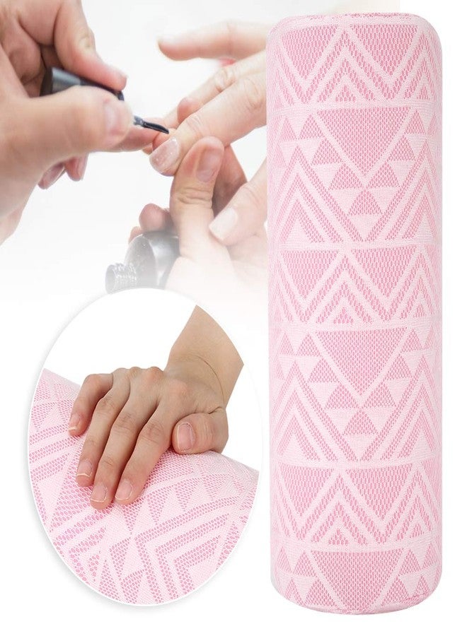Keenso Arm Rest for Nails,Nail Arm Rest,Nail Table3 Colors Optional Nail Art Pillow Cushion Soft Semicircle Manicure Hand Arm Rest Holder for Salon Beauty 30x13x6.7cm - Image 2