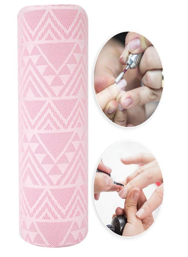 Keenso Arm Rest for Nails,Nail Arm Rest,Nail Table3 Colors Optional Nail Art Pillow Cushion Soft Semicircle Manicure Hand Arm Rest Holder for Salon Beauty 30x13x6.7cm - Image 5