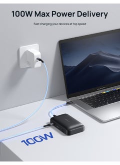 JSAUX MP02 7in1 Type-C Pd Hub 100W Charger HDMI 2 x USB 3.0 SD TF Card Reader RJ45 + Cable Set Converter Converter Adapter Hub  - Image 3
