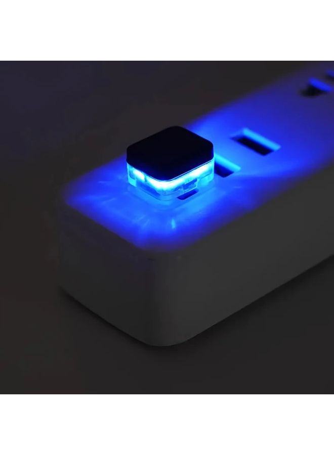 Mini USB Car LED Ambient Light Blue Atmosphere Lamp For Vehicle Interior Decoration - Image 5