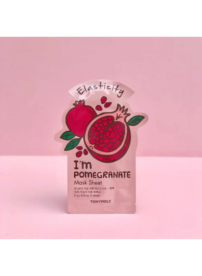 توني مولي قناع الوجه "أنا حقيقي" من توني مولي بنكهة الرمان، مرونة، وحدة واحدة - Image 4