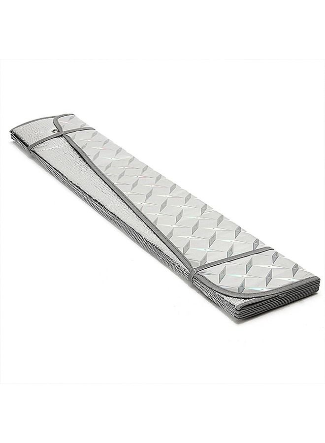 مظلة شمسية عامة للسيارة للزجاج الأمامي أو نافذة السيارة قابلة للطي للحماية من الأشعة فوق البنفسجية، تحافظ على برودة السيارة، قطعة واحدة - Image 3