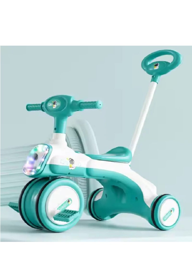 Baby Kids Tricycle Bike With Music Light Children Electric Ride-On Plastic Car for Kids - Image 2