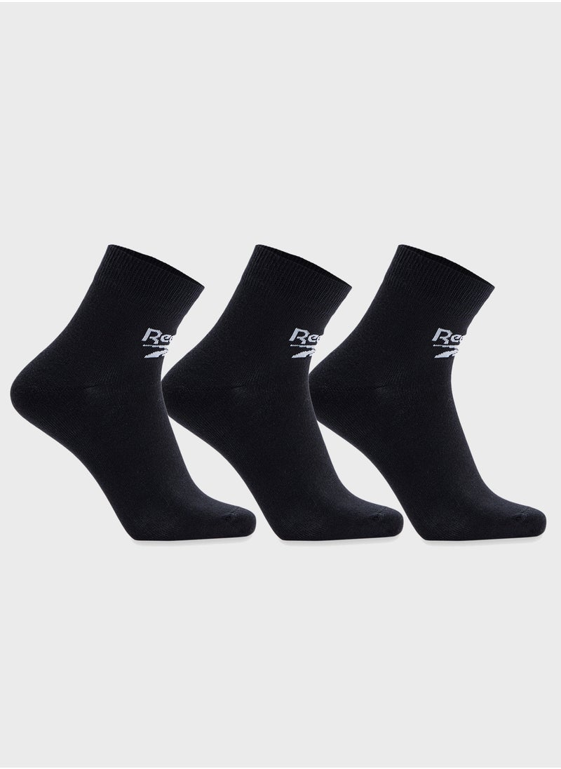 Reebok 3 Pack Ankle Socks  - Image 1
