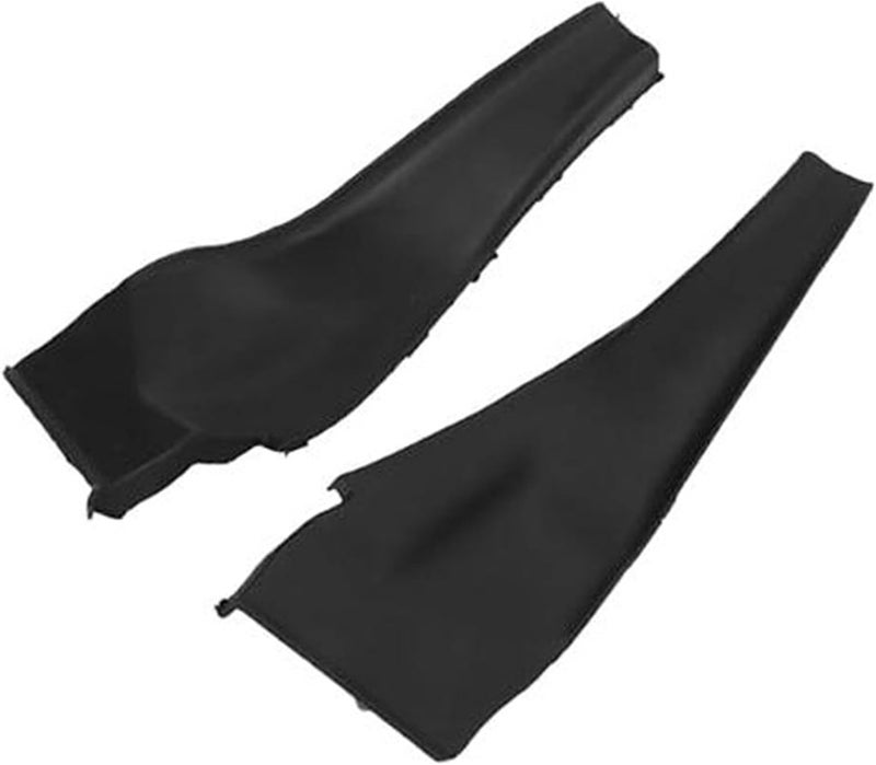 Wivplex Black Front Cowl Extension Trim Cover for Sedan - Image 1