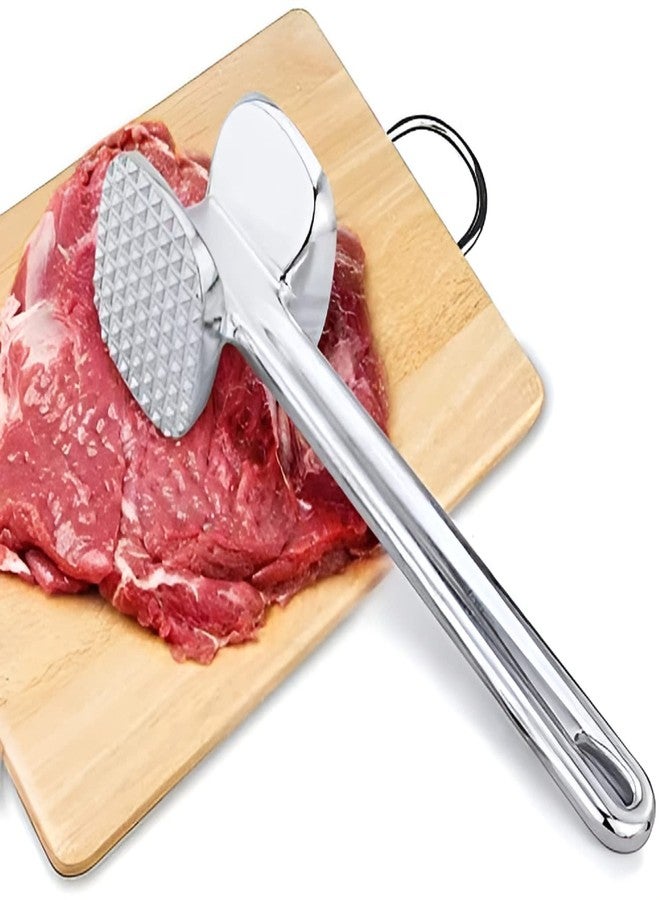 Garth مطرقة غارث لتطرية اللحوم، قطعة واحدة - مطرقة متينة من سبائك الألومنيوم لتطرية وتسطيح وتتبيل اللحوم، أداة مطبخ متينة للاستخدام المنزلي والمهني - Image 4