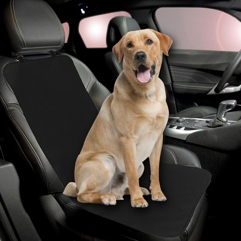 Dog Car Seat Pad Waterproof Oxford Fabric Pet Car Seat Liner for Travel Use Single Black Cushion for Dogs and Pets - Image 4
