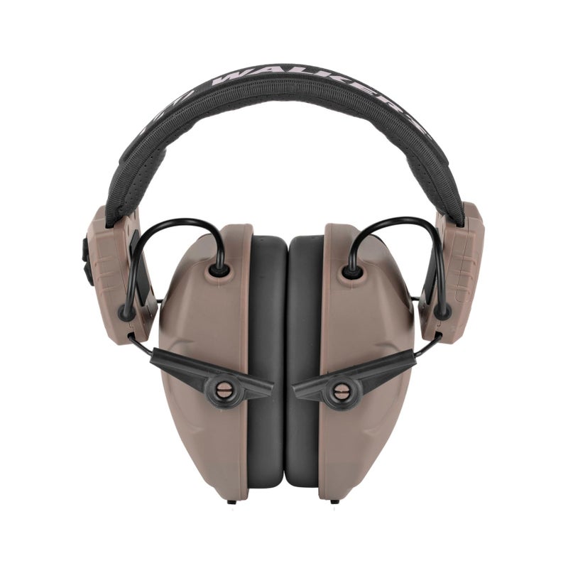 Walker's سماعة ووكيرز إكسيل الرقمية الإلكترونية - 26 ديسيبل حماية من الضوضاء وتعزيز الصوت لأمان إطلاق النار، 2 بطارية AAA، إكسيل 100، مقاس واحد - Image 4