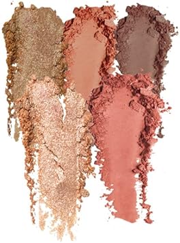 Profusion Cosmetics باليت بروفيوجن كوزمتيكس للوجه الكامل - 8 درجات للعيون والوجه والشفتين لمظهر مكياج طبيعي وجريء - أساسي مكياج نهائي للبشرة المتوسطة إلى الداكنة - إشراقة - Image 4