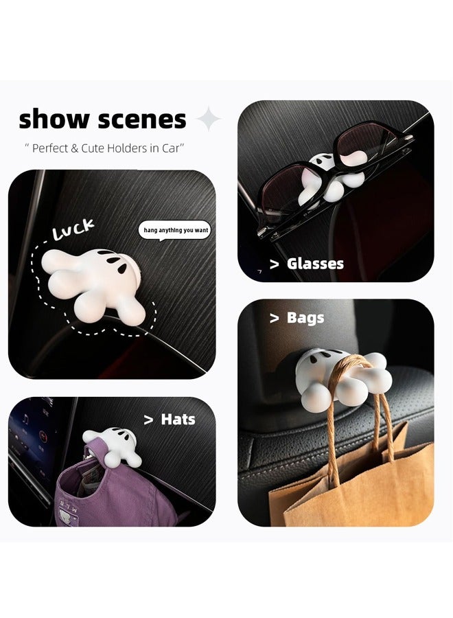 4 قطع حامل فرشاة أسنان معلق لطيف، خطافات شفط حائطية عملية مع لاصقات، ديكور حمام متعدد الوظائف على شكل فأر - Image 5