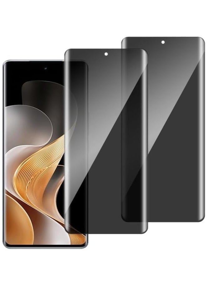 General [2 Pack] Privacy Screen Protector Compatible with VIVO V40 5G, 9H Hardness, Anti-spy Tempered Glass Coverage, HD Screen Protection  - Image 1