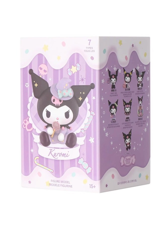Generic MINISO Famous And Excellent Kuromi Trick Or Treat Series Blind Box Ornaments Hand-made Desktop Toy Gift-Color:Kuromi Trick Or Treat Series Blind Box Ornaments [6 End Boxes] [72 Whole Boxes]]  - Image 1