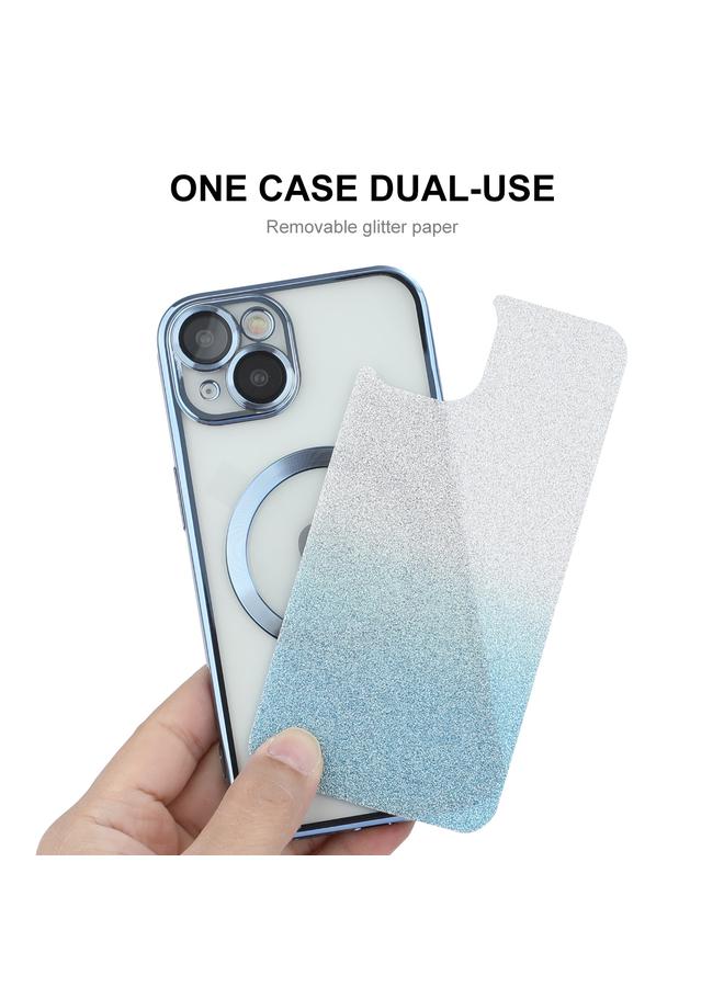 ENKAY Case For iPhone 13 Hat-Prince Magnetic Glitter Plated Shockproof Phone Case with Lens Film - Image 2