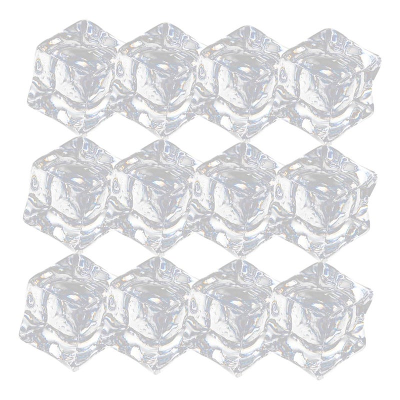Unomor 1 Pack 50pcs Acrylic Reusable Decorative Ice Props For Photography Table Settings And Crystal Simulation - Image 2