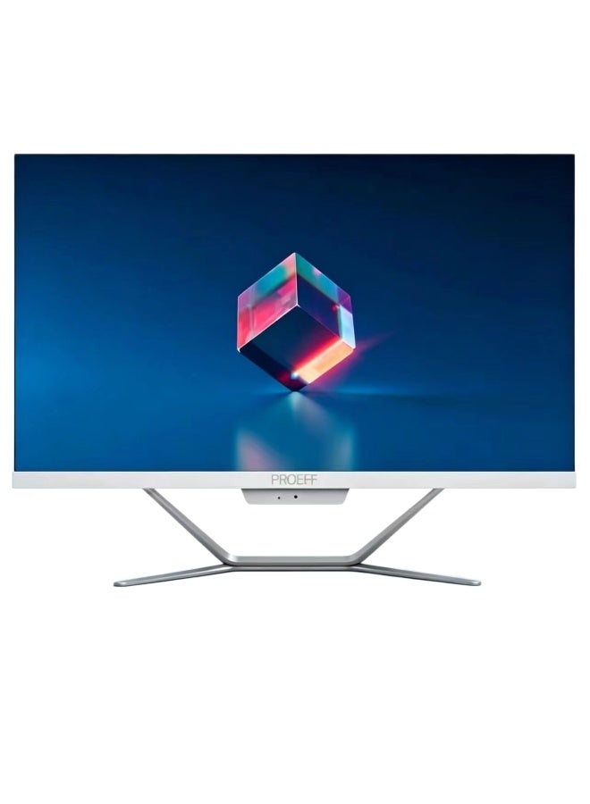 PROEFF All-in-one PC With 23.8 Inch Display, Core i7-4790 Processor/16GB RAM/512GB SSD/Windows10 Pro/ English/Arabic white - Image 1