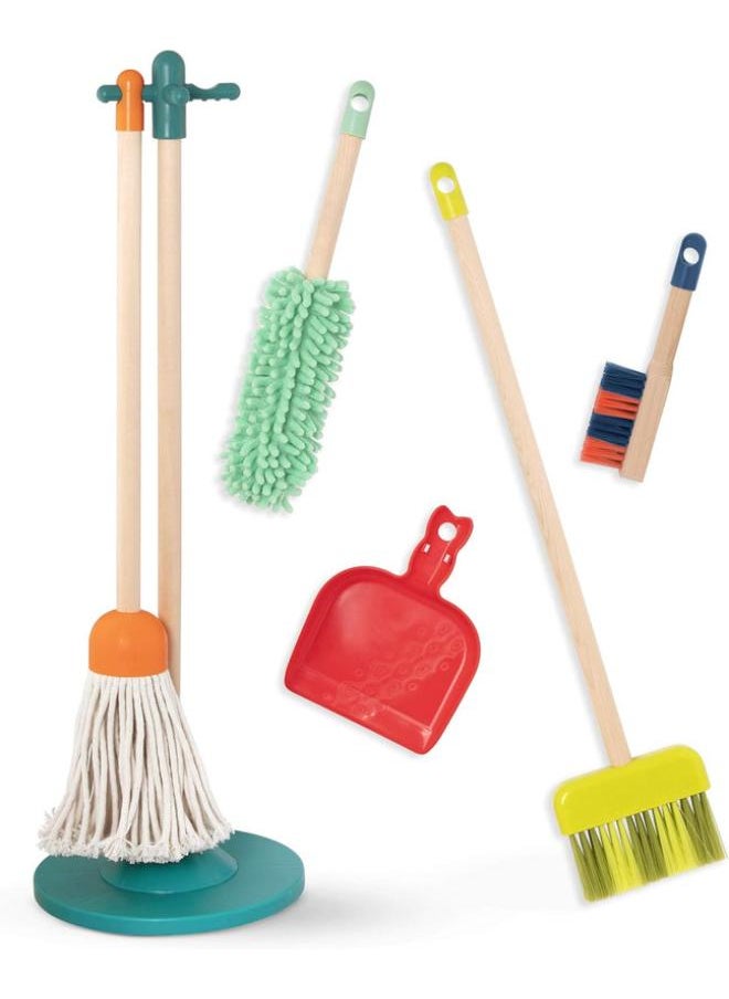 B. Toys - Wooden Cleaning Toys Clean ‘n’ Play - Image 1