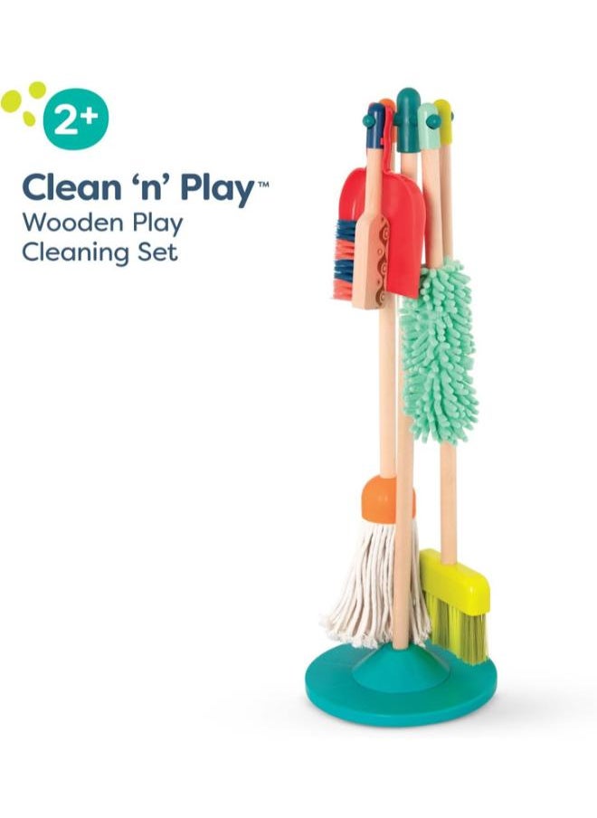 B. Toys - Wooden Cleaning Toys Clean ‘n’ Play - Image 1