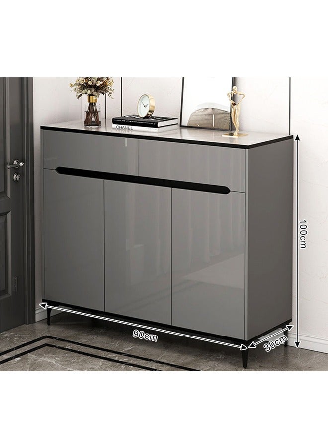 NKX Luxury Multifunctional Entryway Shoe Cabinet & Drawer Storage 90 CM - Image 1