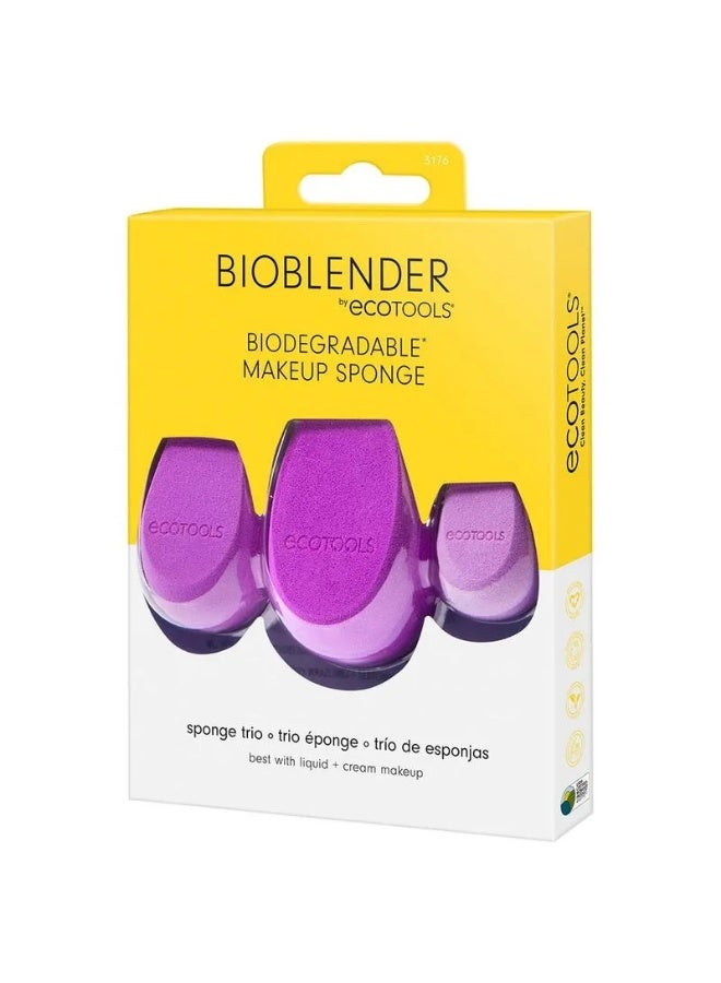 EcoTools 3176 3-Piece Makeup Sponge Set