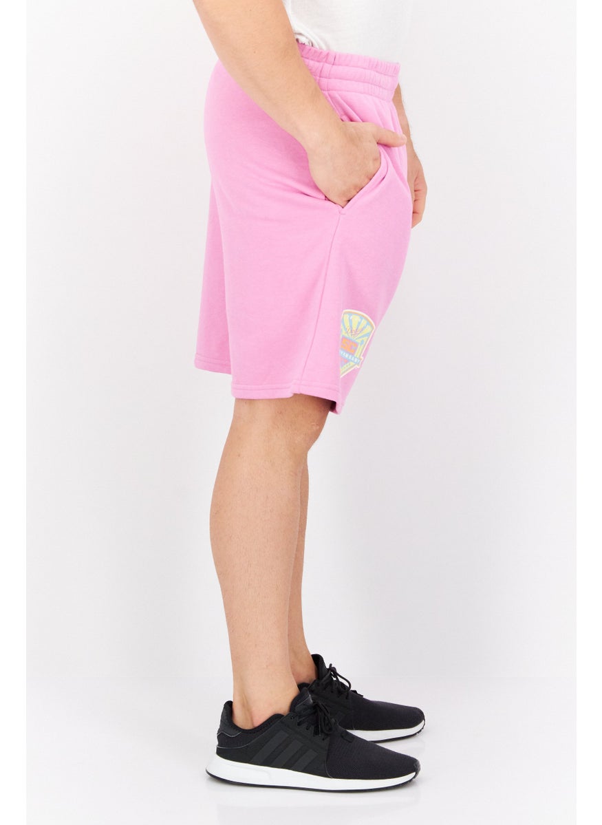 NEW ERA - Men Sportswear Fit Training Short, Pink - Image 1