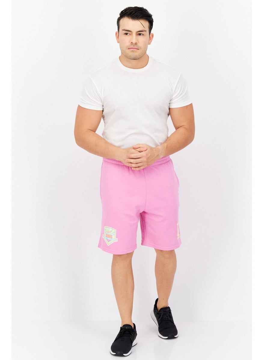 NEW ERA - Men Sportswear Fit Training Short, Pink - Image 1