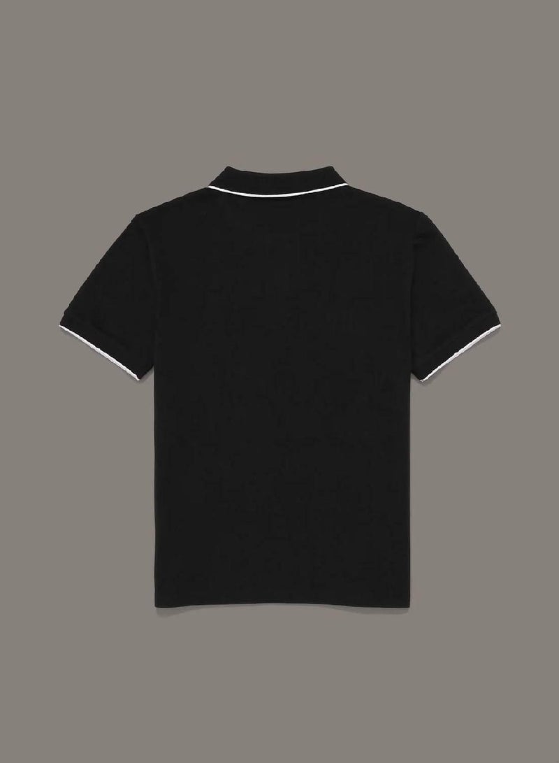 كالفن كلاين جينز قميص بولو بأطراف ملونة - Image 2