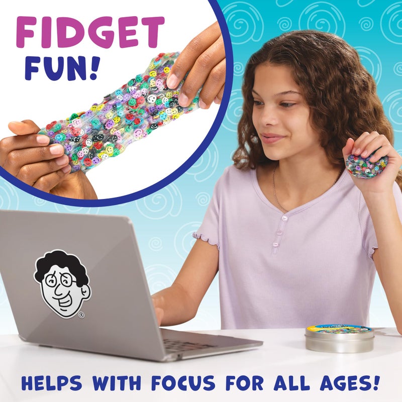 Crazy Aaron's Thinking Putty - Mixed Emotions - Multi-Color Sensory Putty for Kids and Adults in a 4" Tin - Creative and Endless Fun, Stress Relief Therapy Toys, Never Dries Out - Made in USA - Image 3