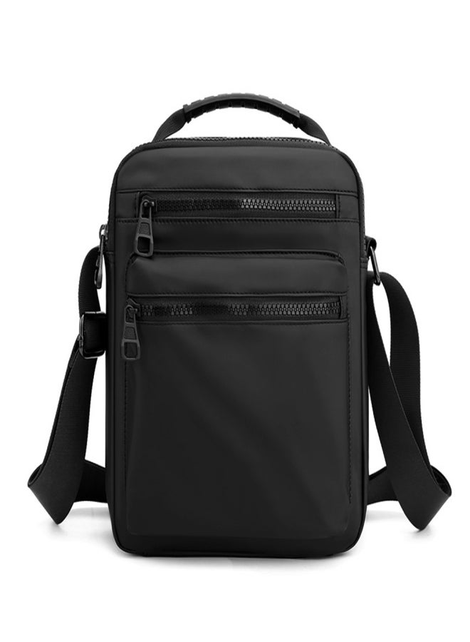 Generic Men Sling Bag Single Shoulder Bag Crossbody Bag Wear-Resistant Oxford Bag Adjustable Strap Shoulder Bag - Image 4