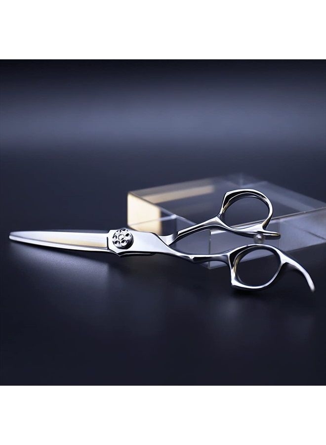Nelannxi AOLANDUO 6 Inch Left-handed Hair Scissors-High End AICHI Steel Handmade Hair Cutting Shears-Razor Edge/Offset Design/Pro Ergonomic for Salon Stylists Beauticians and Barbers - Image 3