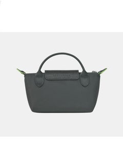 Longchamp Women's Classic Fashion Versatile Mini Makeup Bag HandbagShoulder Bag Handheld Small Bag Graphite Grey  - Image 4