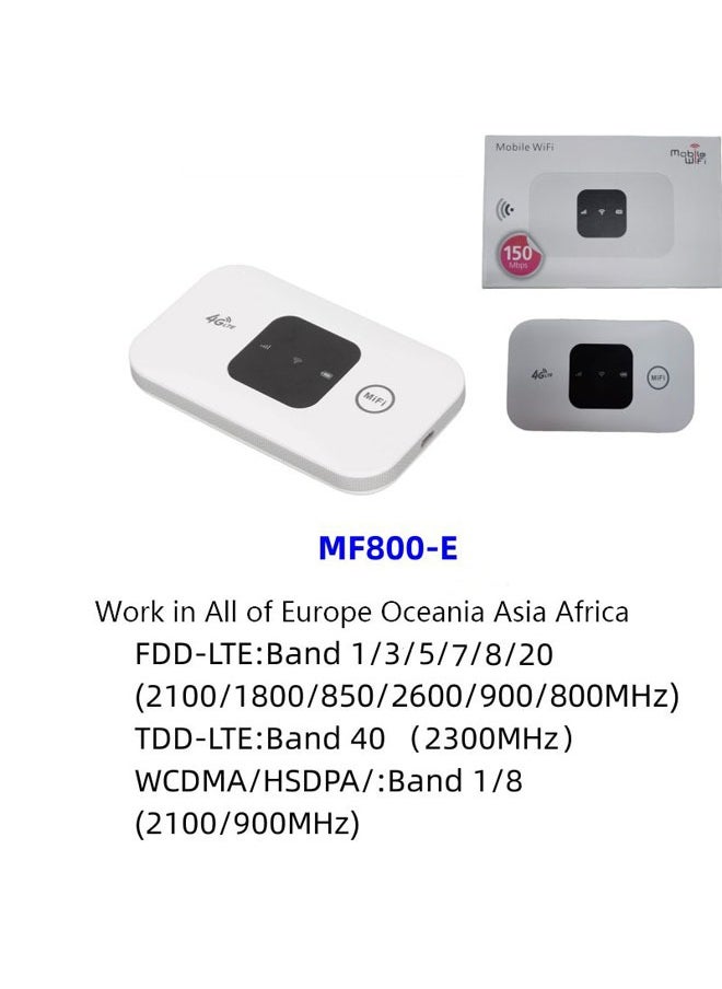 WiFi Router، جهاز Router 4G LTE محمول جهاز Router WiFi محمول، جهاز Router إنترنت لاسلكي Hotspot، يدعم فتحة بطاقة SIM