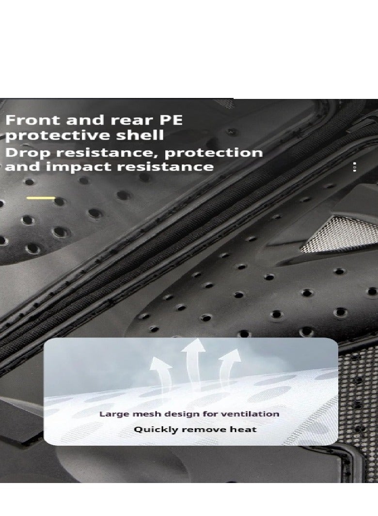 general Children's Balance Bike Armor Cycling Suit Off-Road Motorcycle Chest Armor Anti Drop Vest Set - Image 2