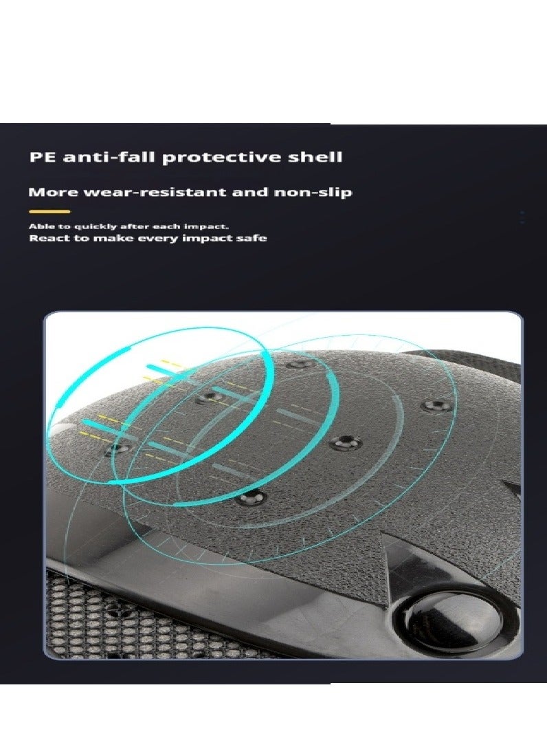 general Children's Balance Bike Armor Cycling Suit Off-Road Motorcycle Chest Armor Anti Drop Vest Set - Image 4