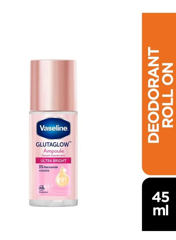 Vaseline سيروم مزيل العرق جلوتاجلو الفائق اللمعان 45 مل