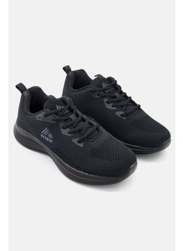 RBX Men Lace Up Training Sports Shoes, Black  - Image 1