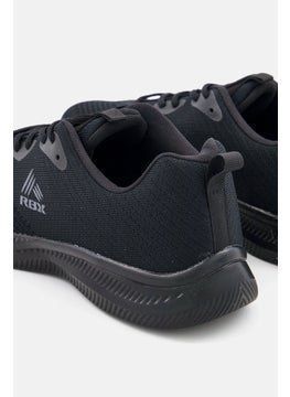 RBX Men Lace Up Training Sports Shoes, Black  - Image 2