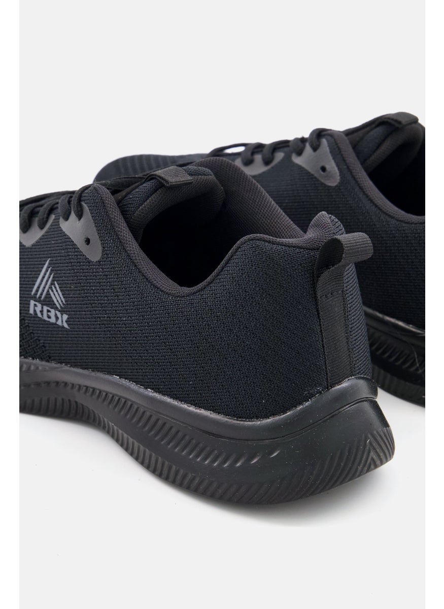 RBX - Men Lace Up Training Sports Shoes, Black - Image 1