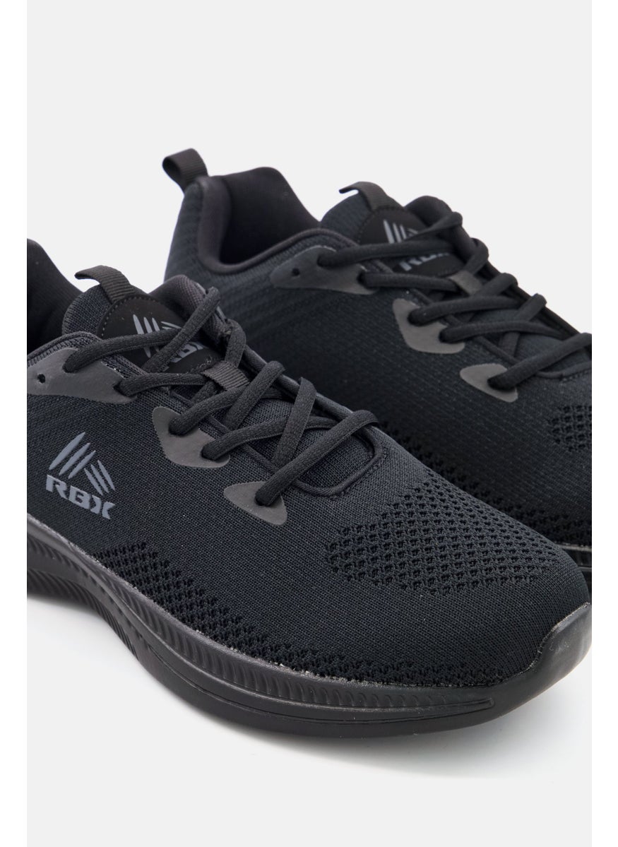 RBX - Men Lace Up Training Sports Shoes, Black - Image 1