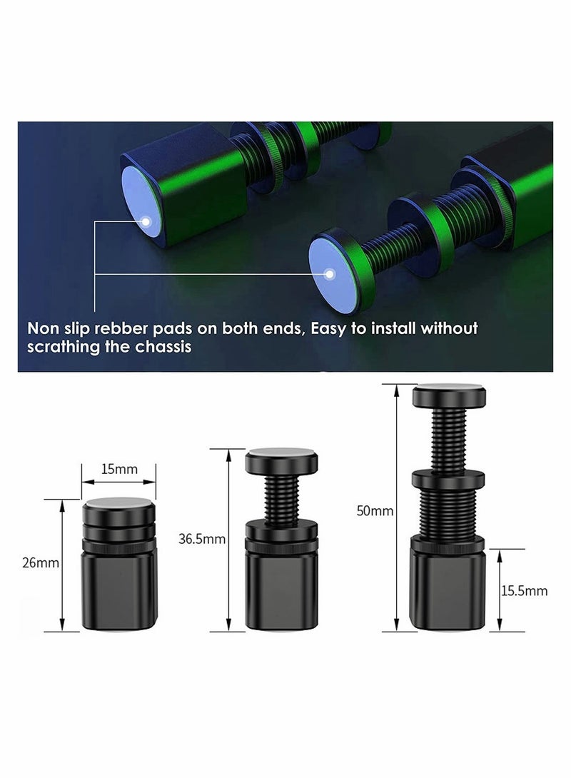 2Pack Graphics Card GPU Brace Support Adjustable Height 26mm 50mm Video Sag Holder Bracket Universal VGA - Image 2