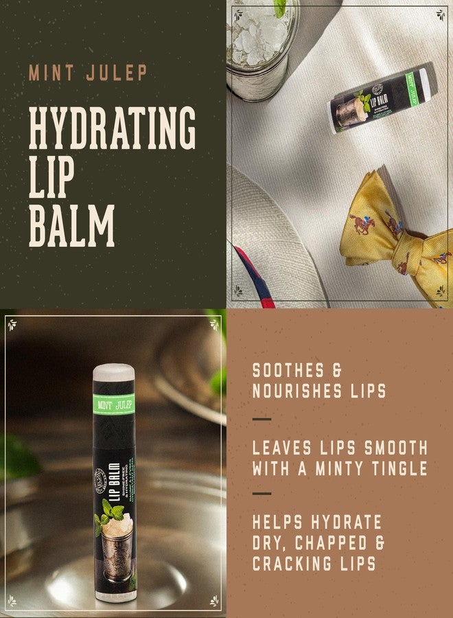 18.21 Man Made Lip Balm - Mint Julep Flavor, Lip Protectant Hydrates & Moisturizes with Beeswax, Cocoa Butter & Vitamin E - For chapped and dry lips - Image 2